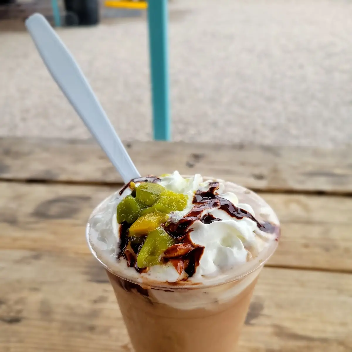 Green Chili Chocolate Shake