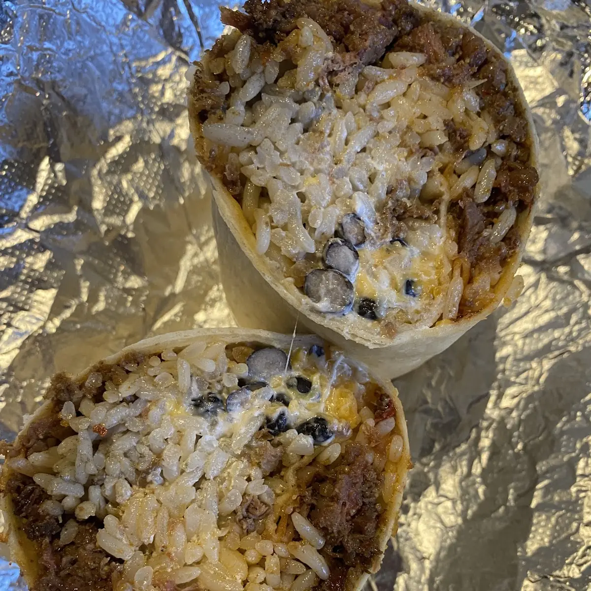 Ground Beef Burrito