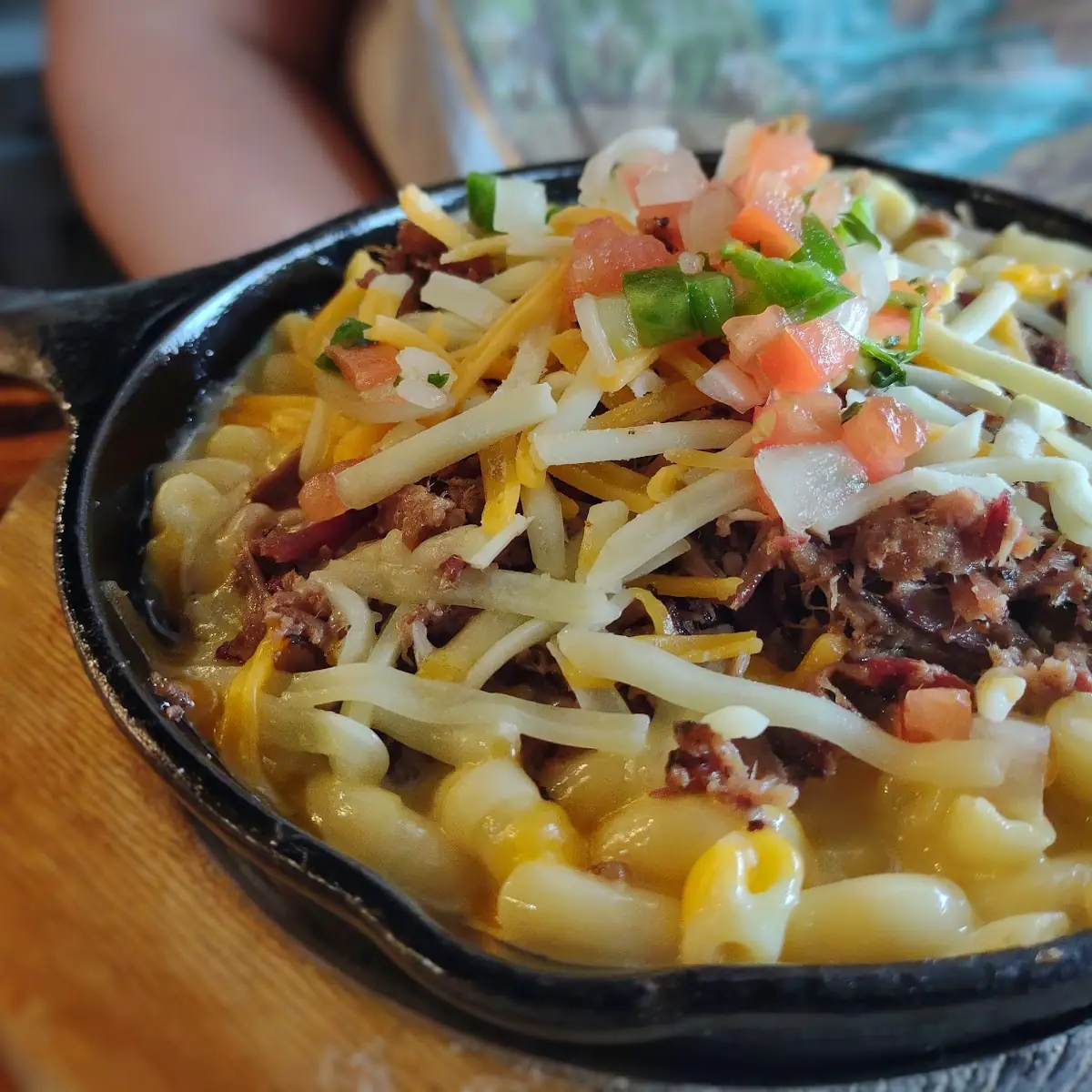 BBQ Mac & Cheese with Brisket