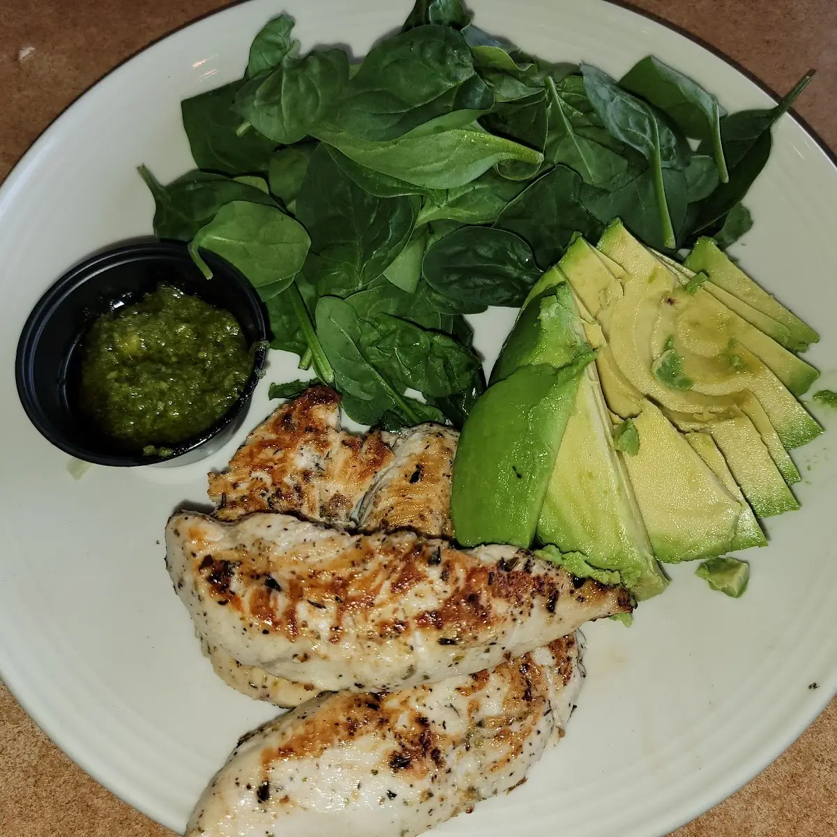 Avocado Chicken Melt with Pesto