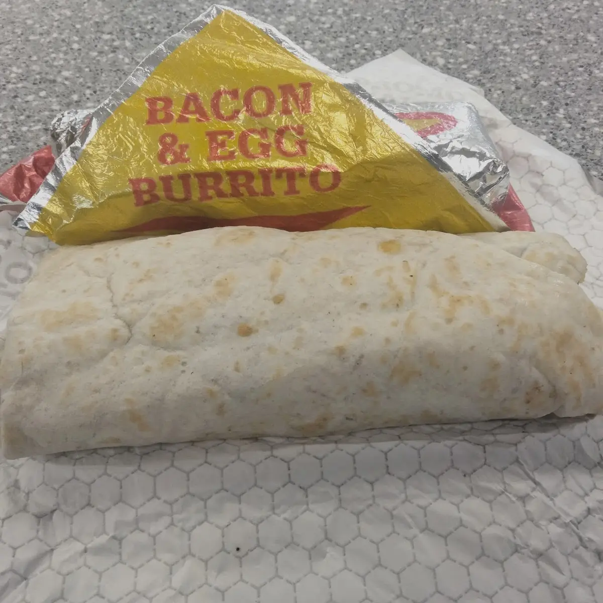 Bacon & Egg Burrito