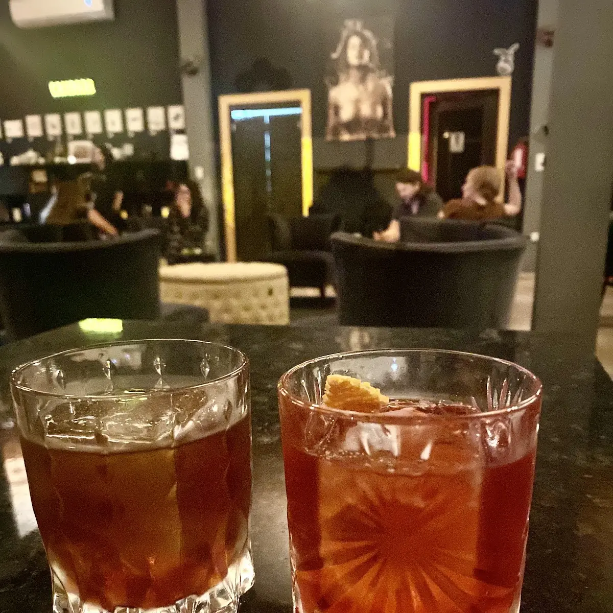 Old Fashioned & Negroni