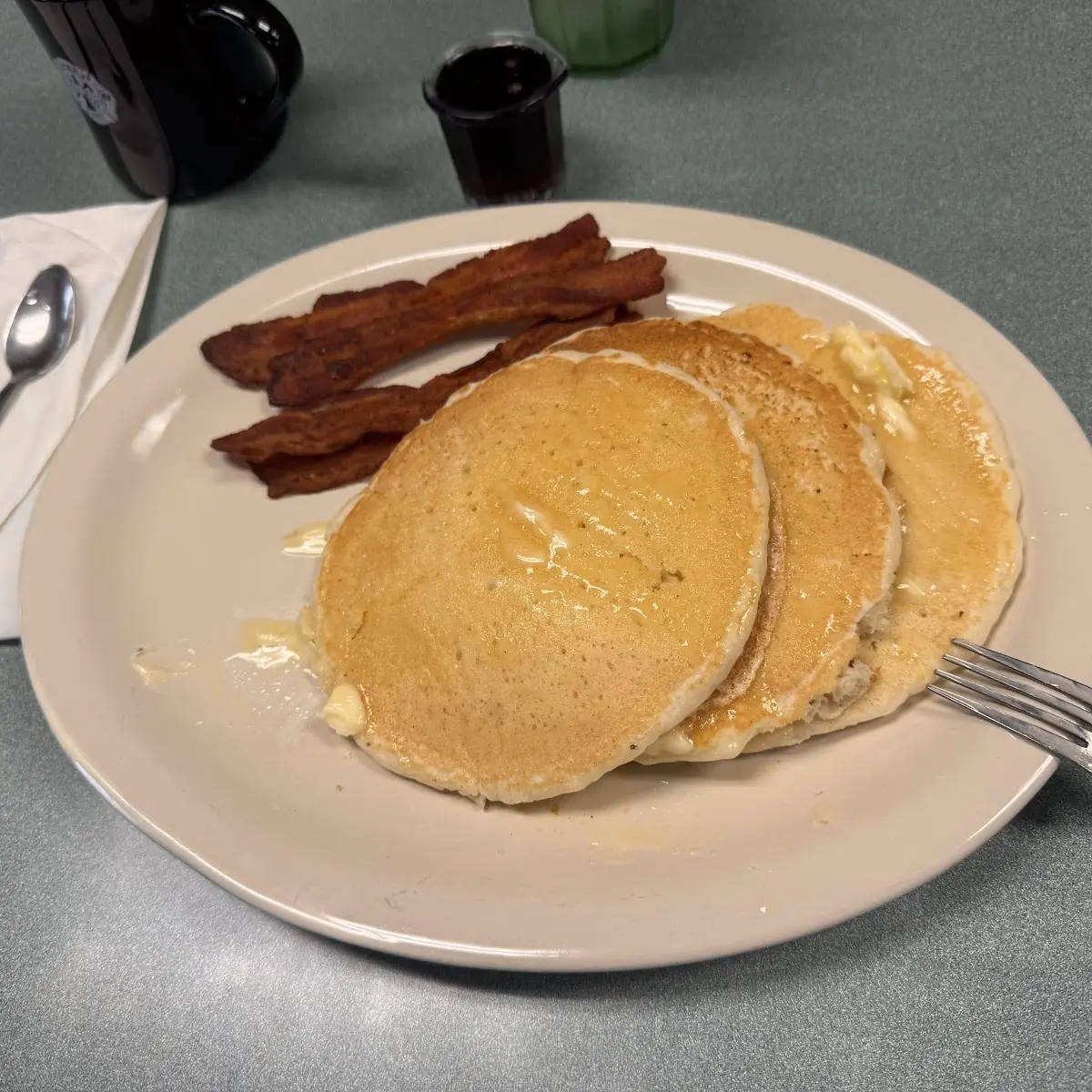 Pancakes and Bacon