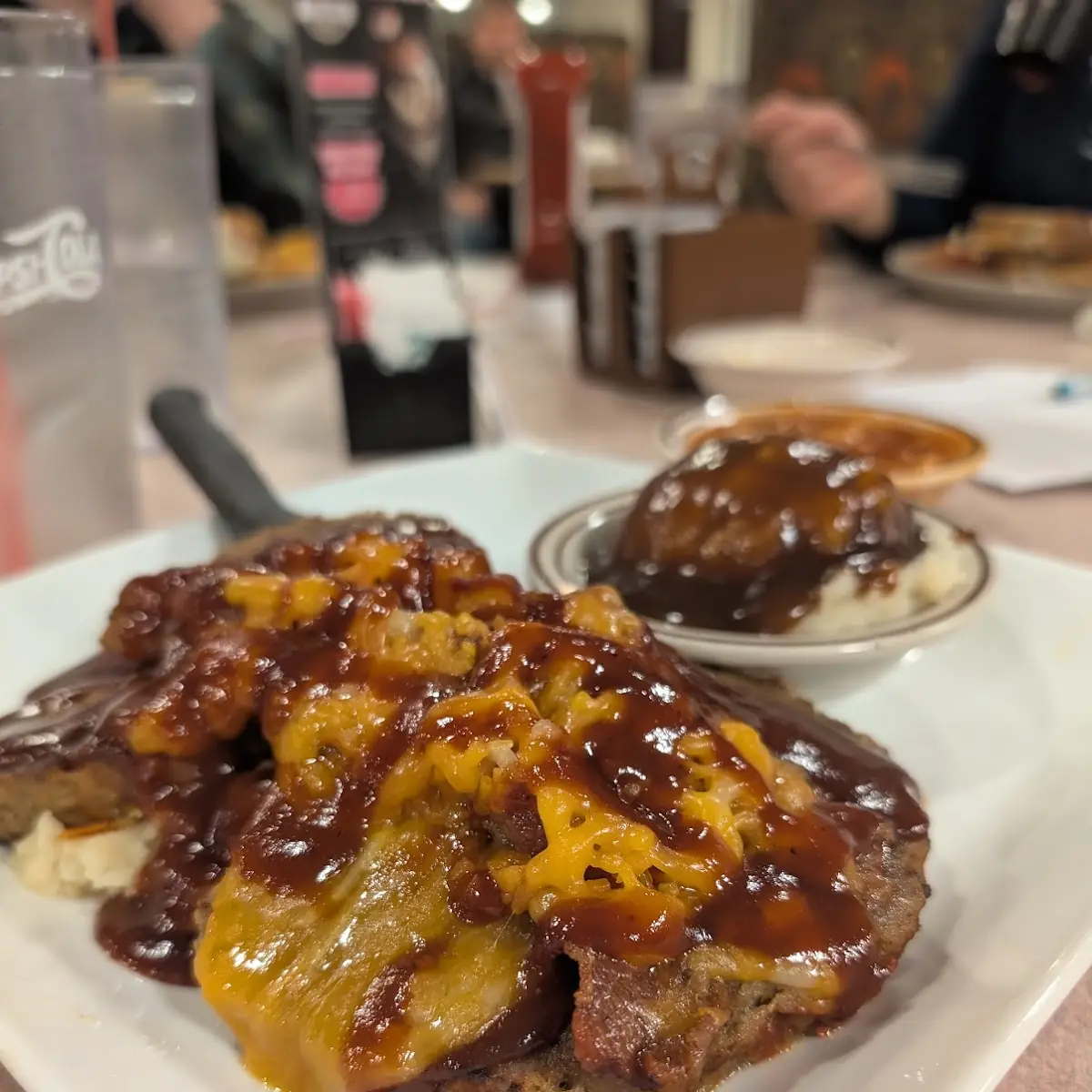 Bacon with Mashed Potatoes