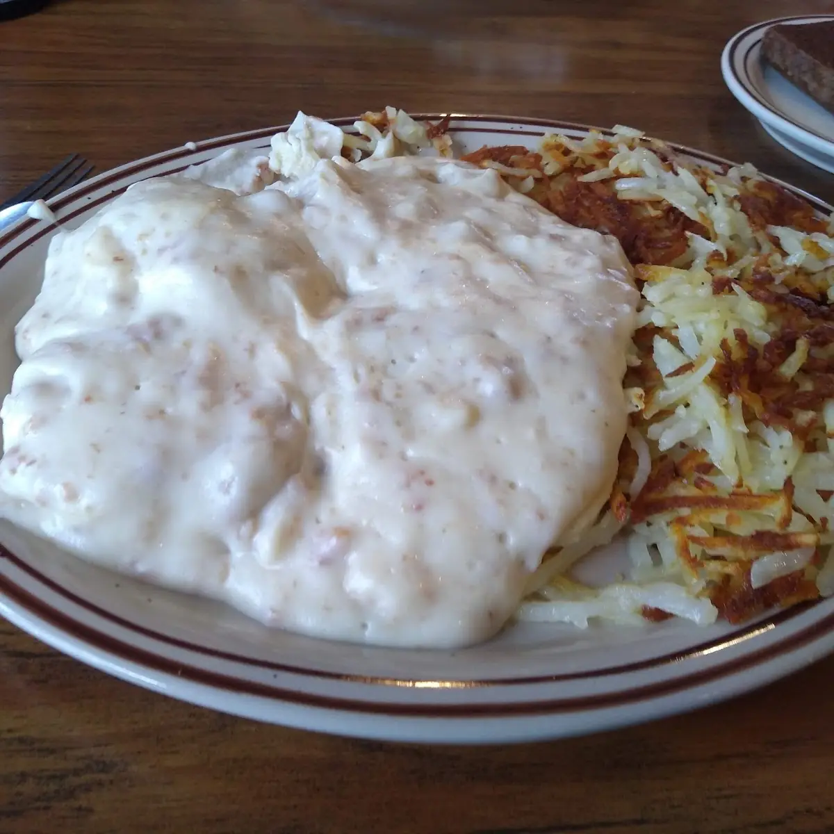 Sausage Gravy and Biscuits