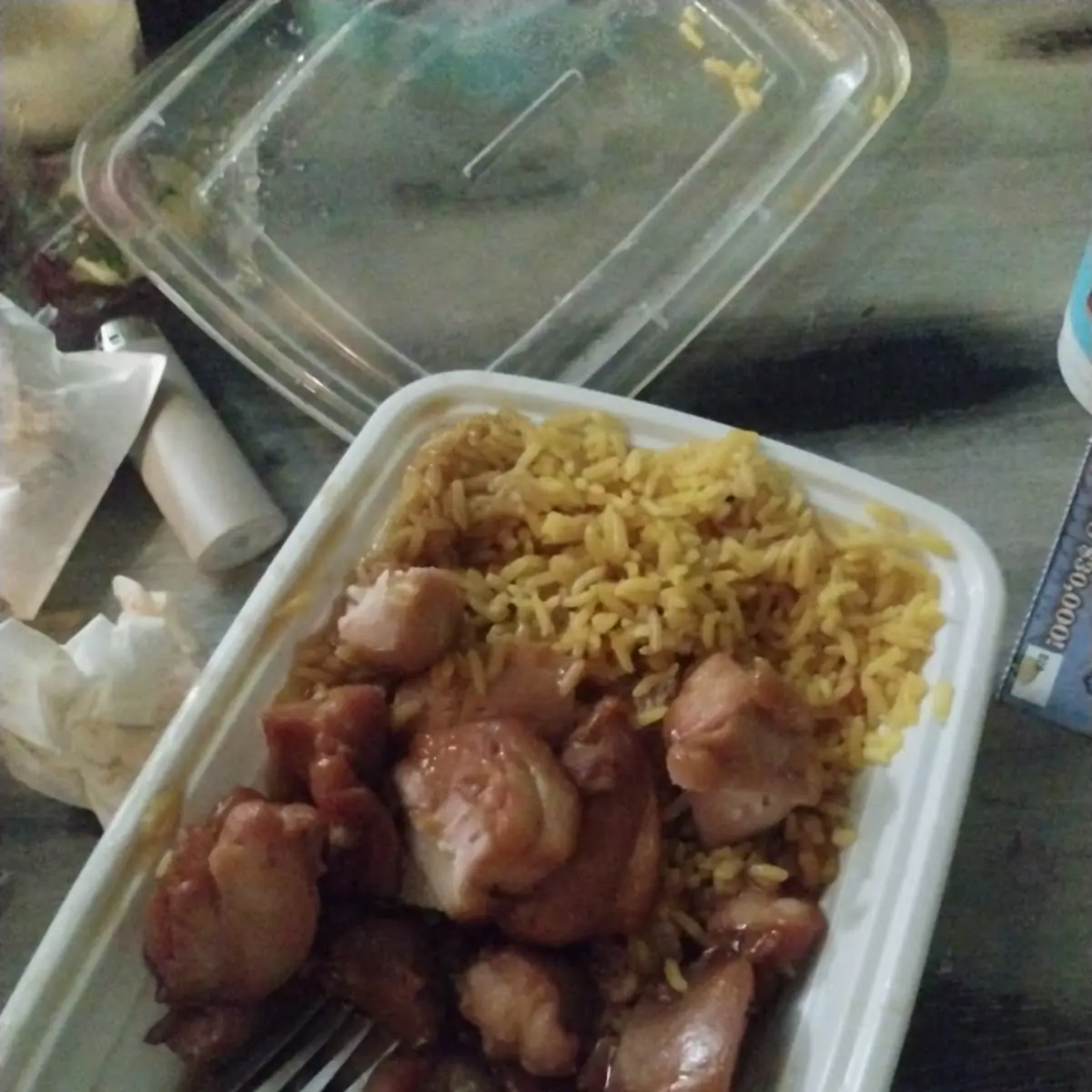 Bourbon Chicken Fried Rice