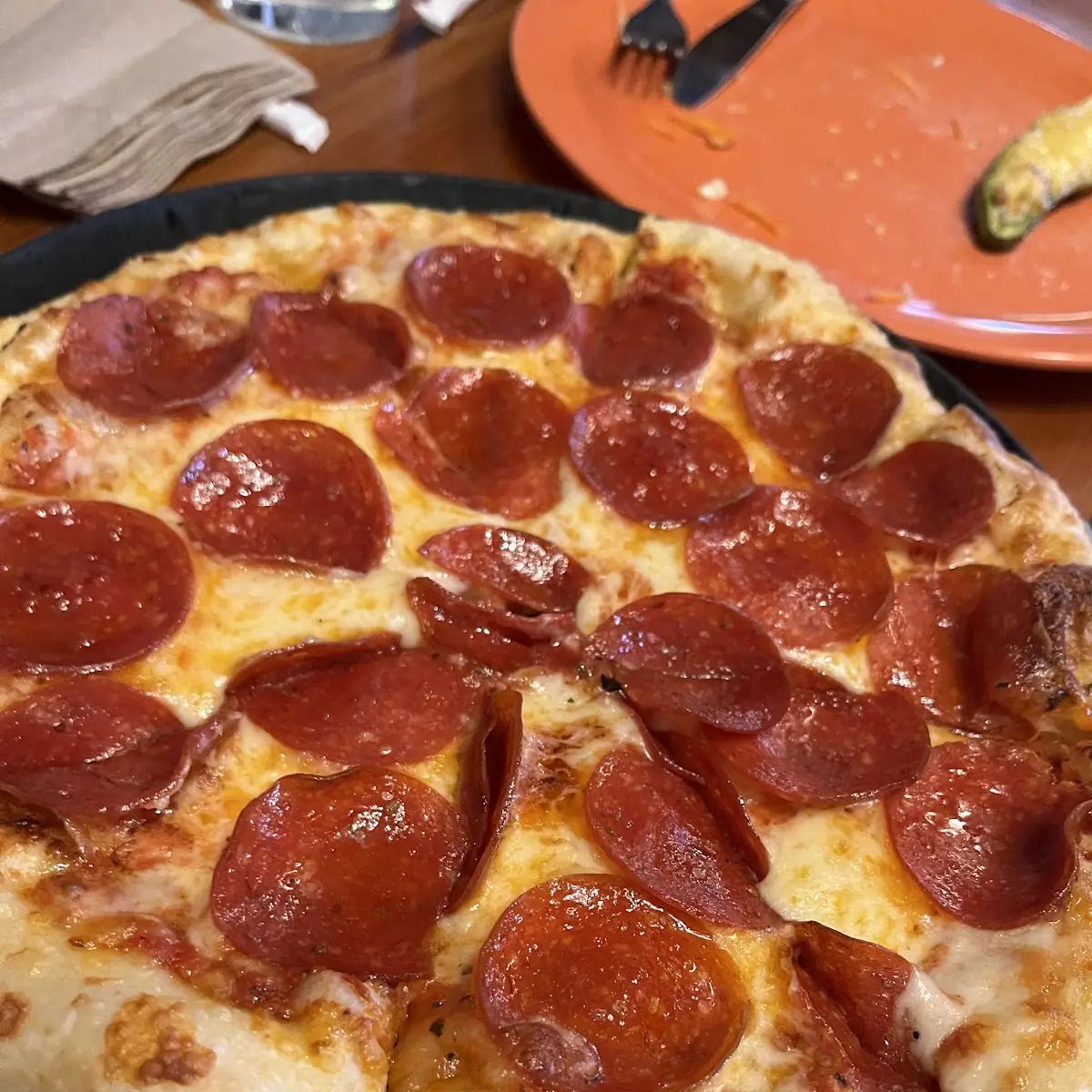 Pepperoni and Sausage Pizza