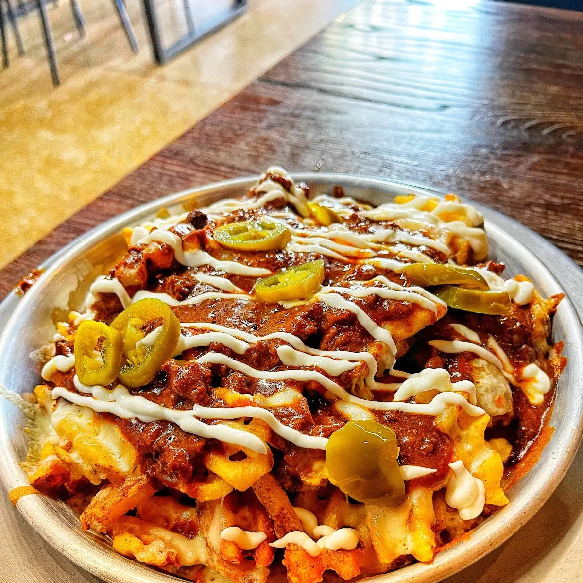 Loaded Waffle Fries