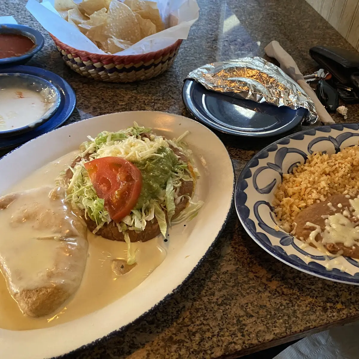 One Enchilada Rice & Beans