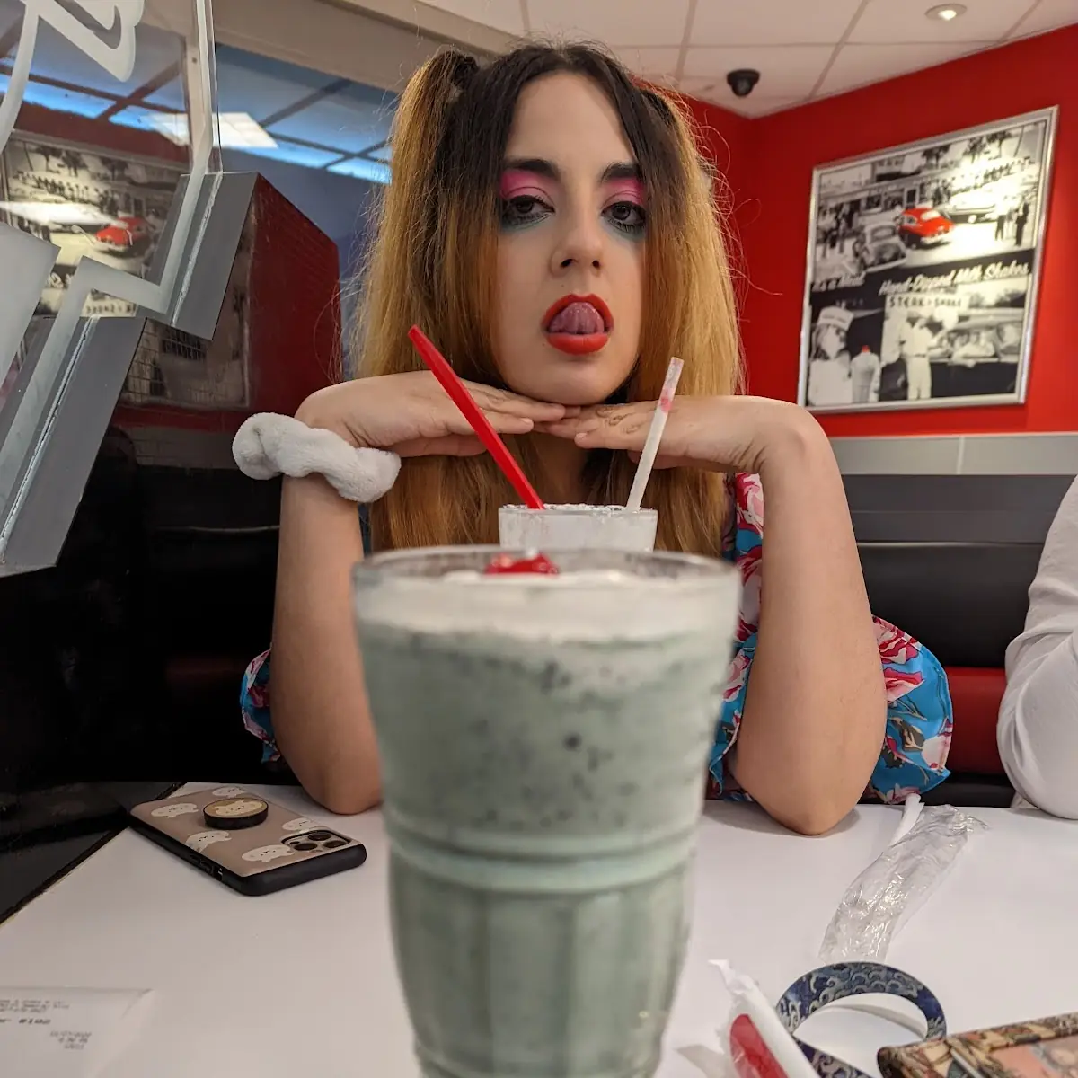 Mint Oreo Shake