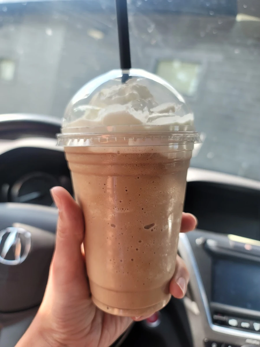 Blended Mocha over Ice