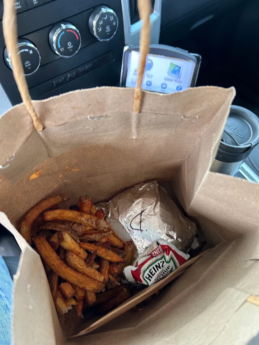 Burger and Fries Takeout