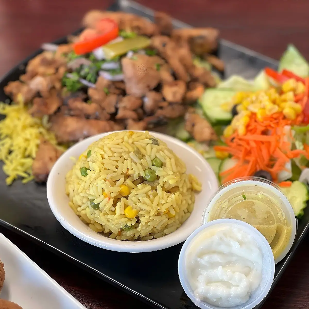 Chicken Kabob Platter