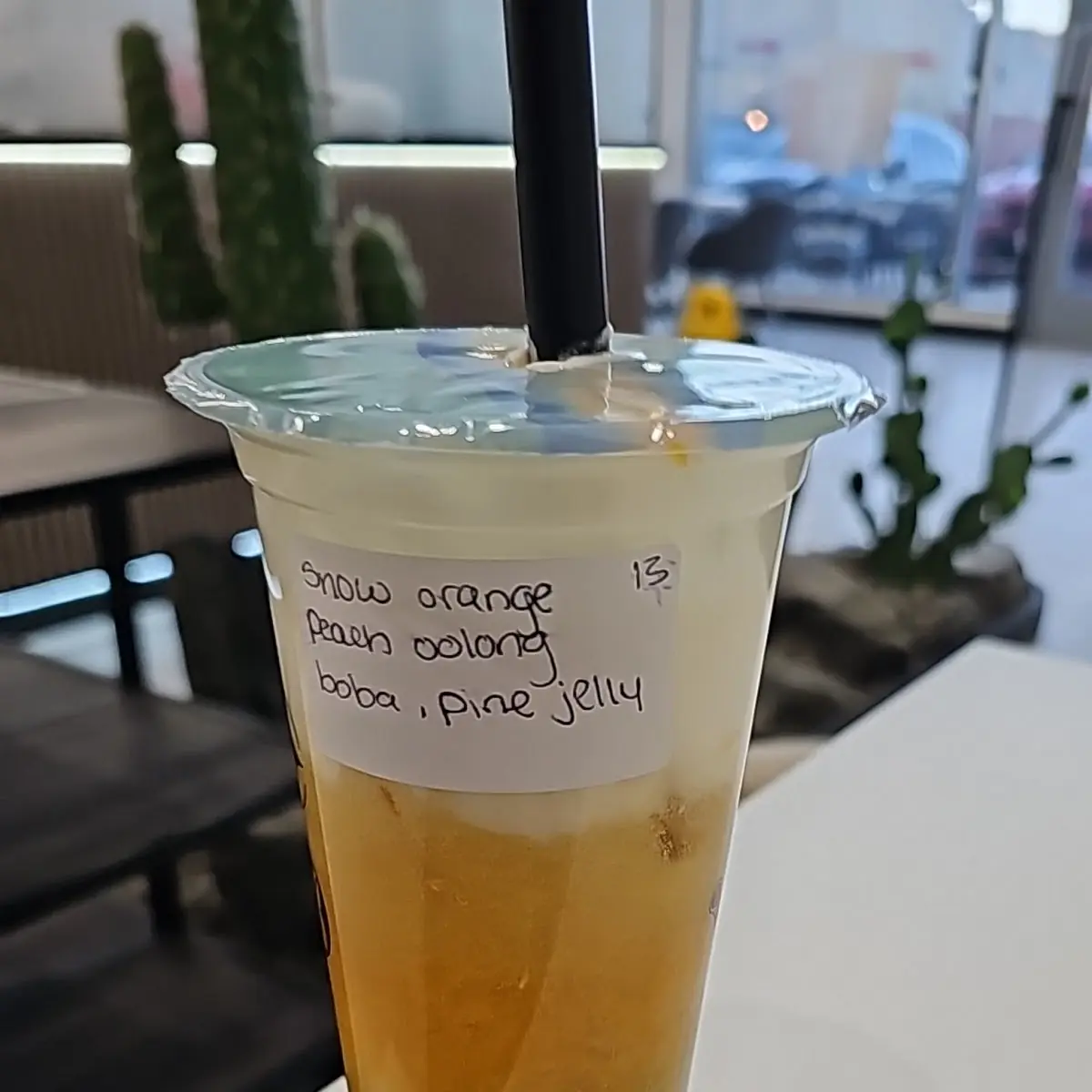 Snow Orange Peach Tea