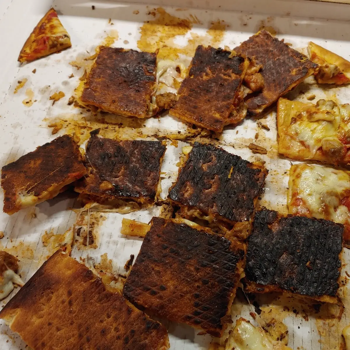 Burnt Pizza