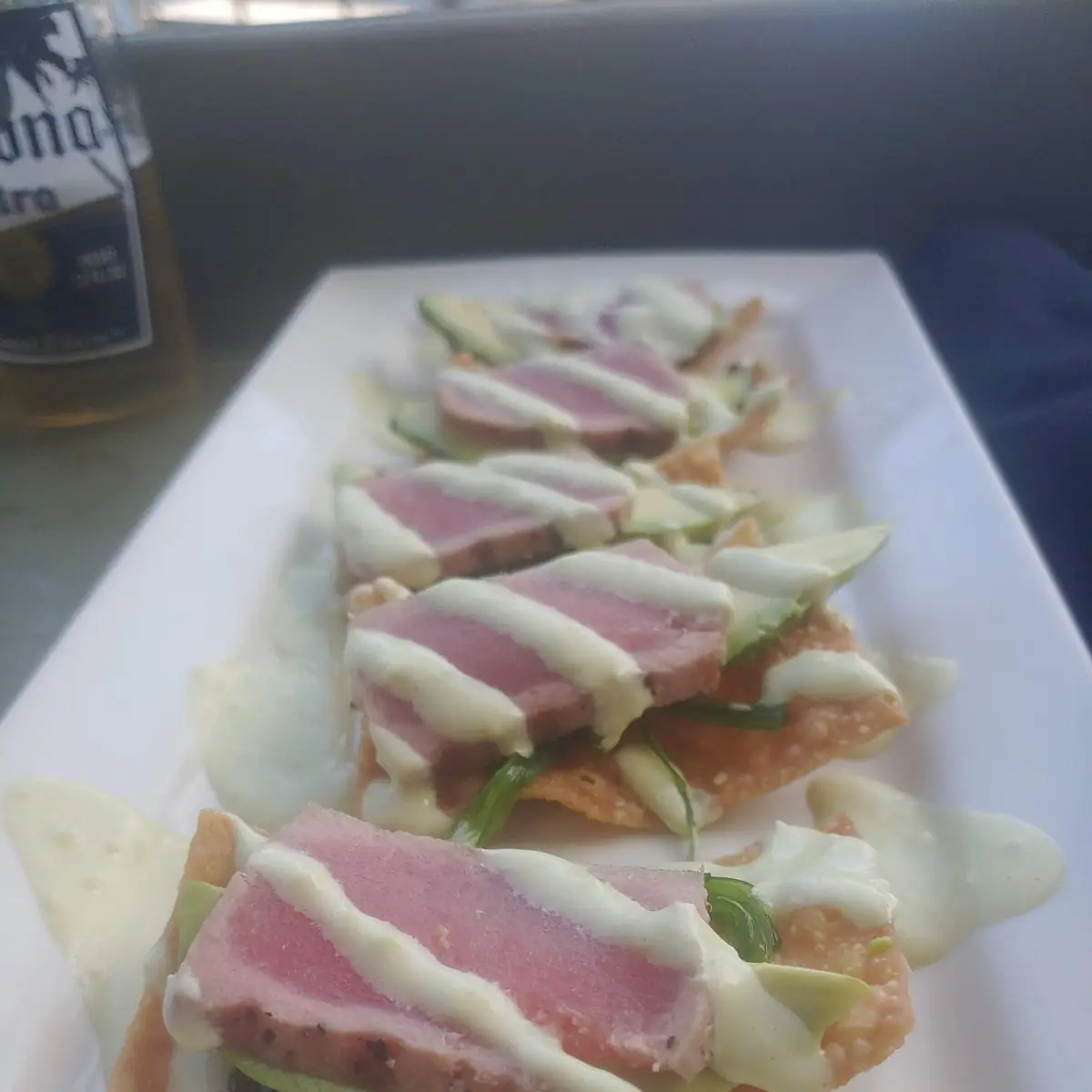 Ahi Tuna Wontons