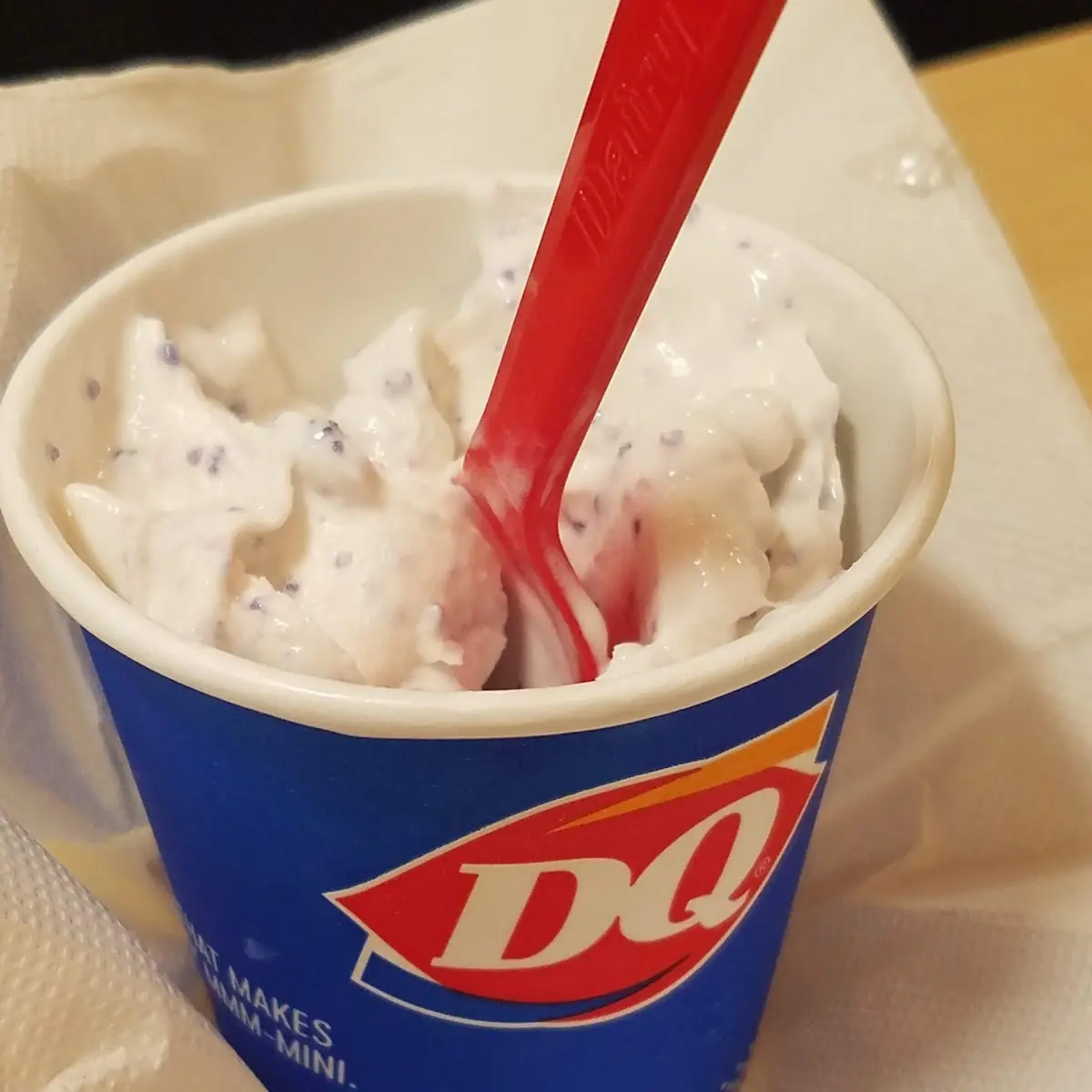 Cotton Candy Blizzard Treat