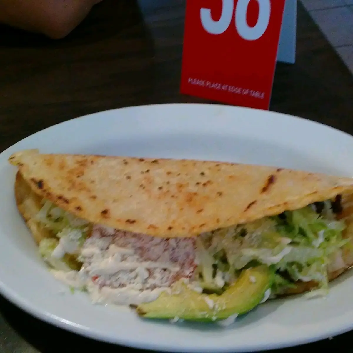 Tongue Quesadilla (Lengua)