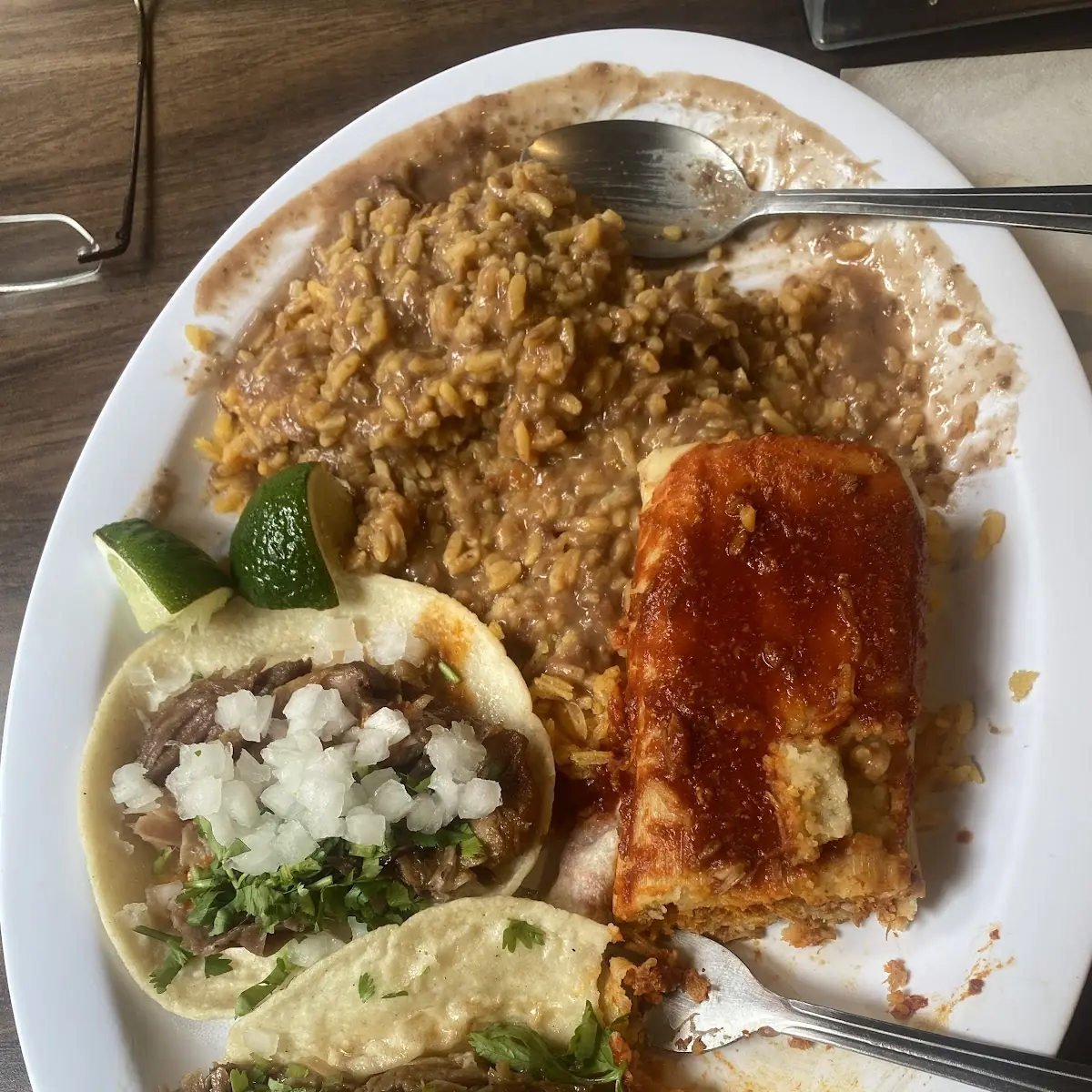 Tacos and Enchiladas