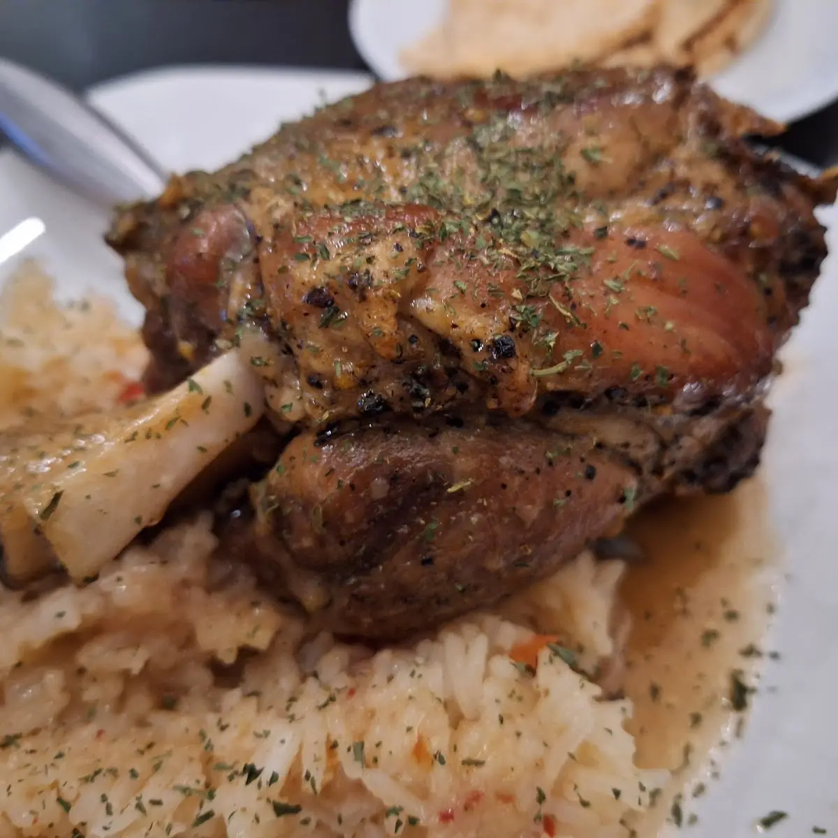 Lamb Shank w Rice