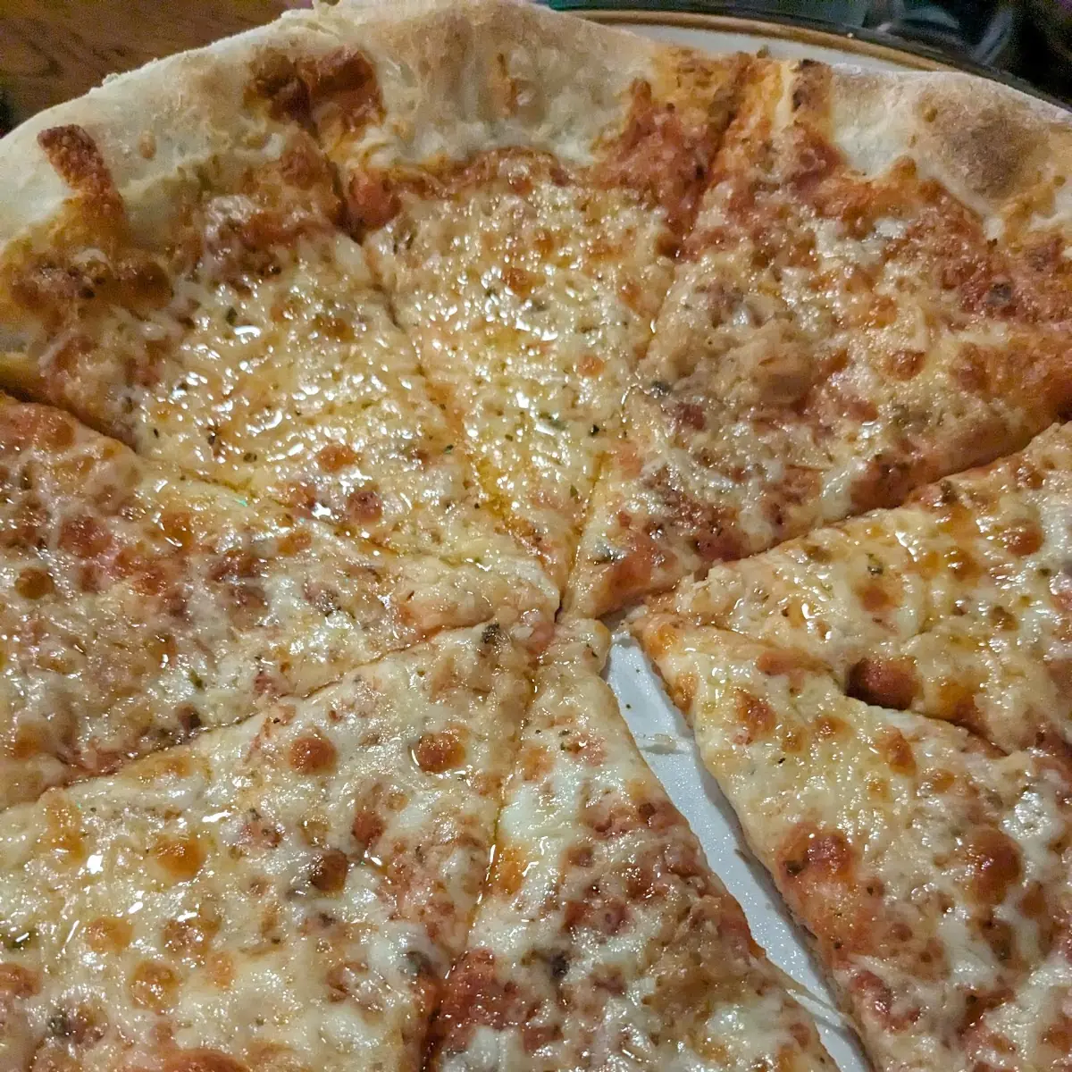 Pizza & $10 Cheesy Bread or Cheese Pizza