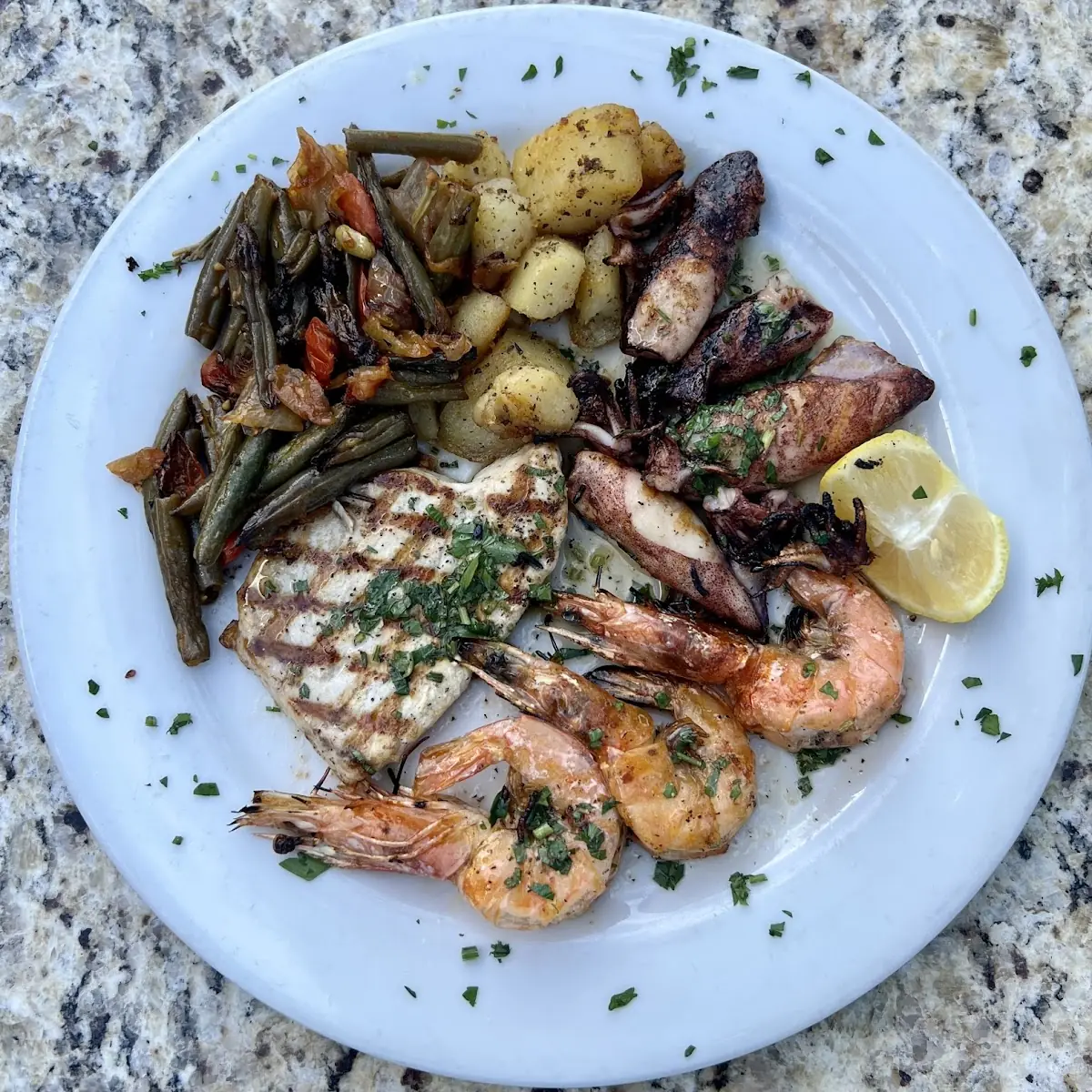 Pesce Misto Alla Brace Mixed Fish