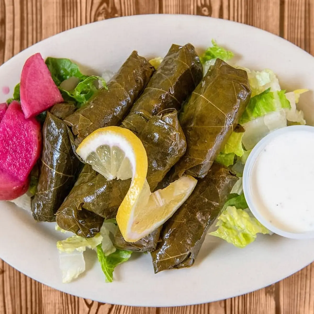 Dolmeh - Stuffed Grape Leaves with Meat or Vegetable