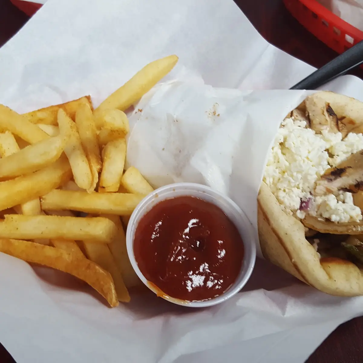 Greek Gyro Cheese Steak