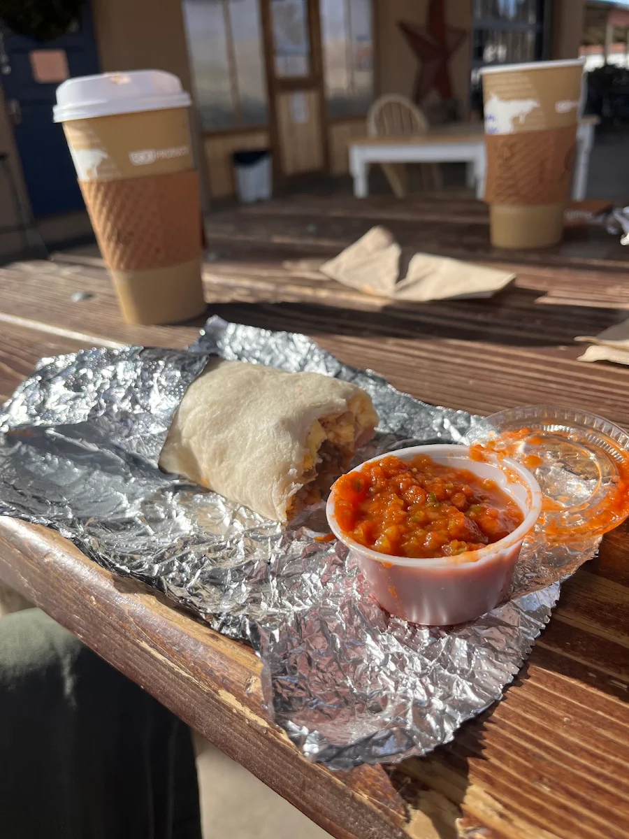 Sausage and Bacon Burrito