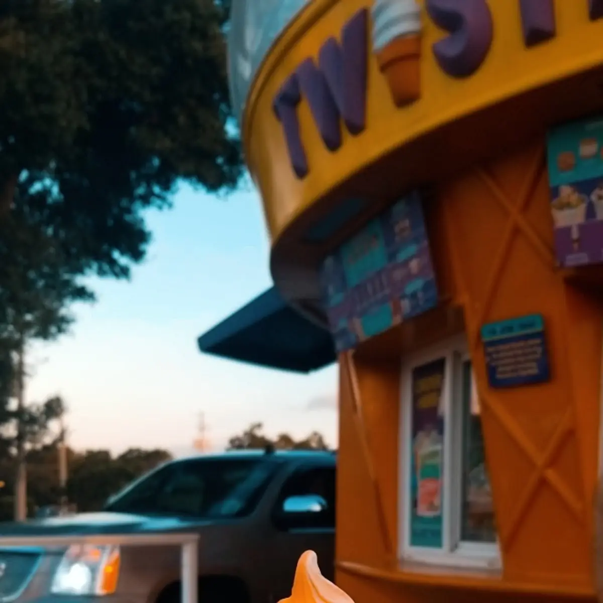 Orange Soft Serve
