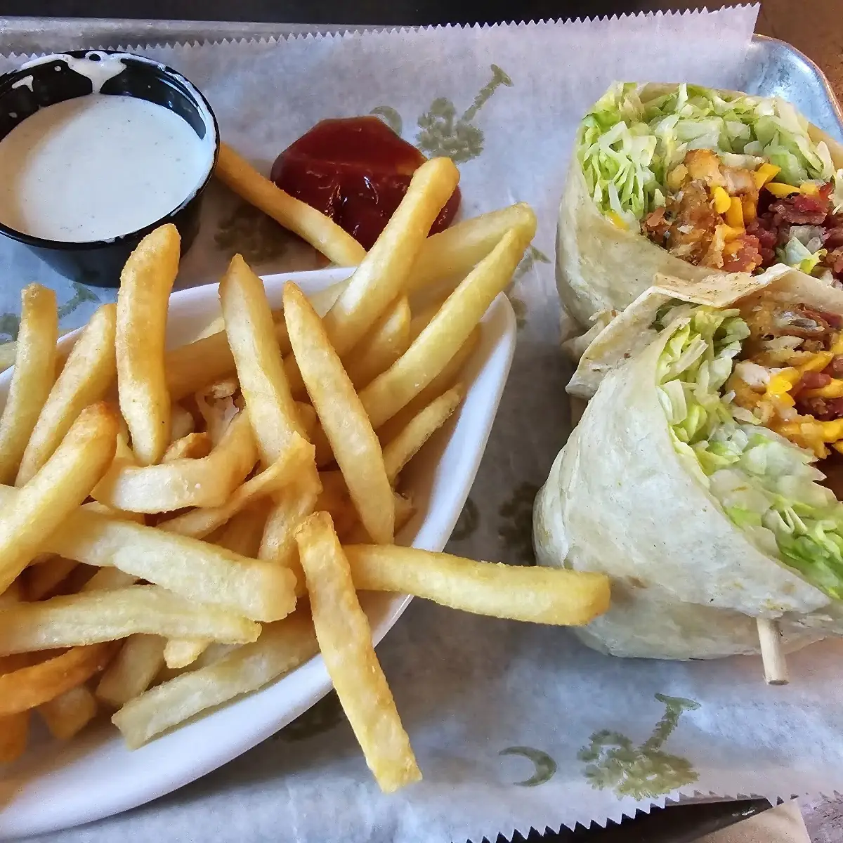 Chicken Bacon Ranch Wrap
