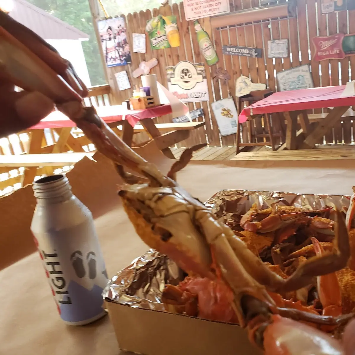 Crabs and Coors Lights