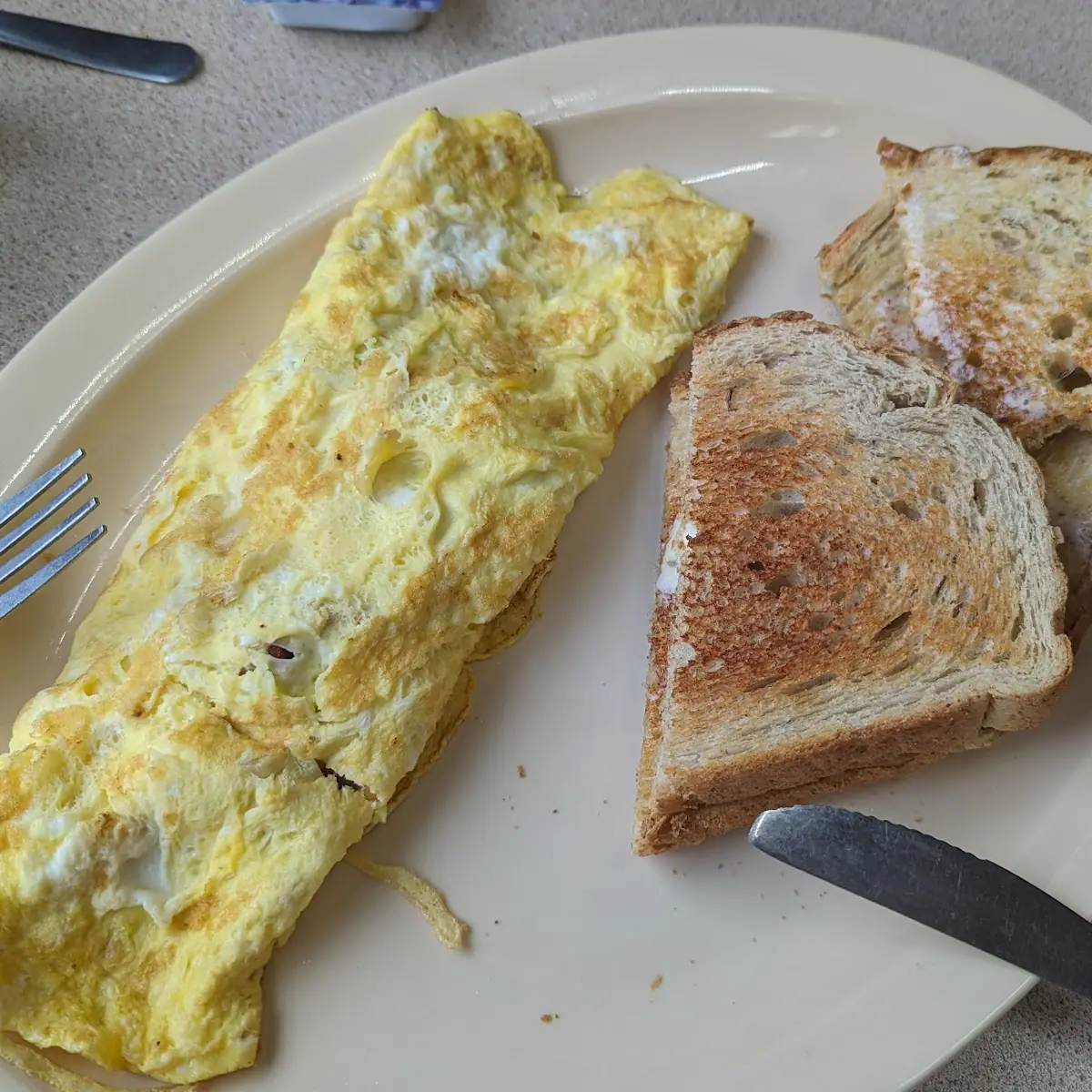 Ham and Cheese Omelette