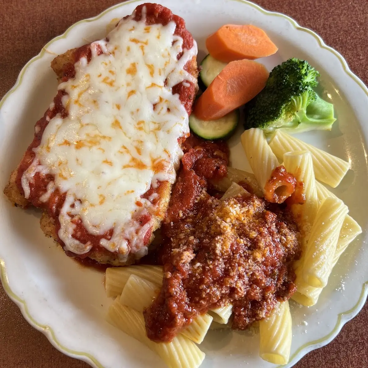 Chicken Parmesan Dinner