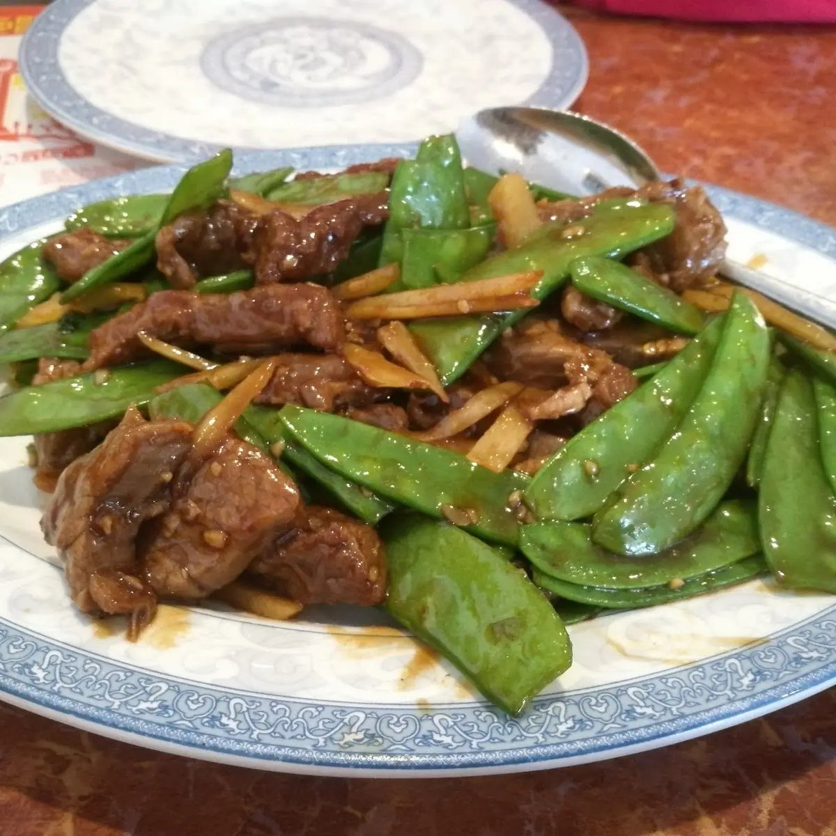 With Pea Pods and Water Chestnuts