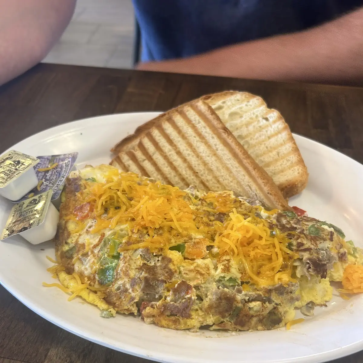 Philly Cheese Steak Omelette