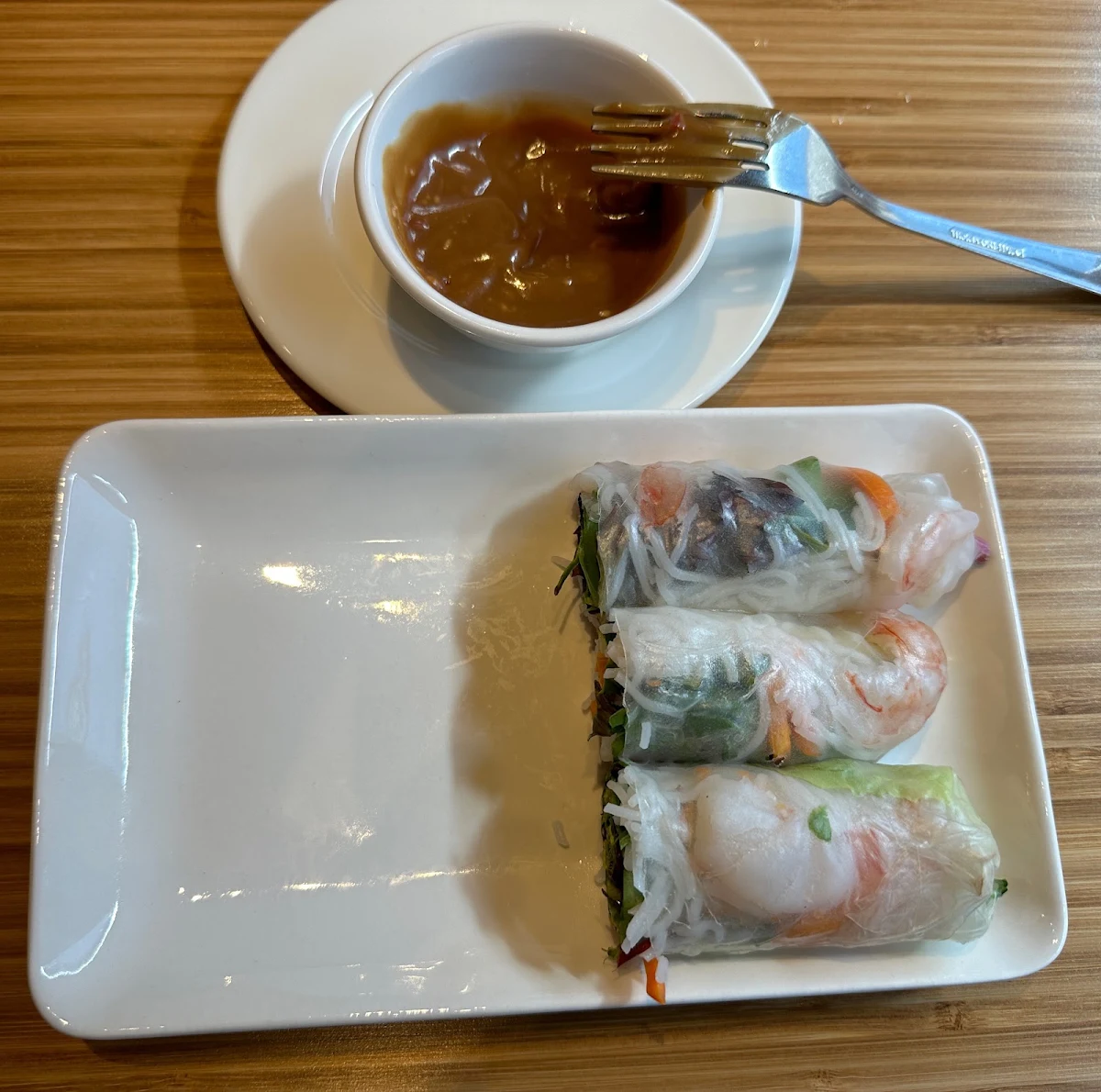 Shrimp Salad Rolll, Little Thai Place