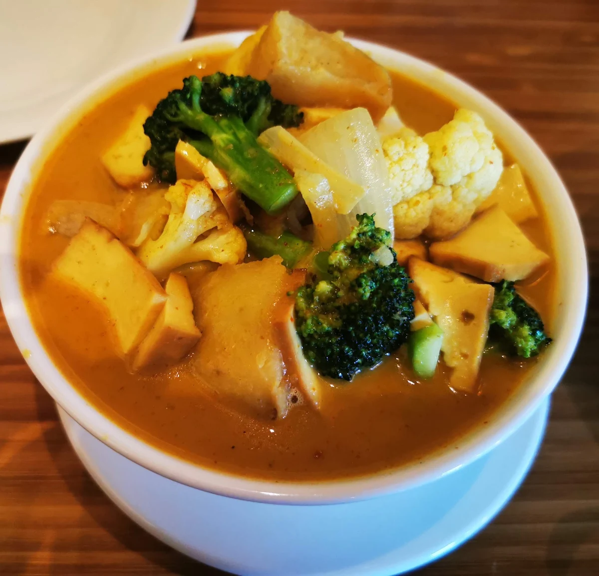 Vegetarian Yellow Curry, Little Thai Place