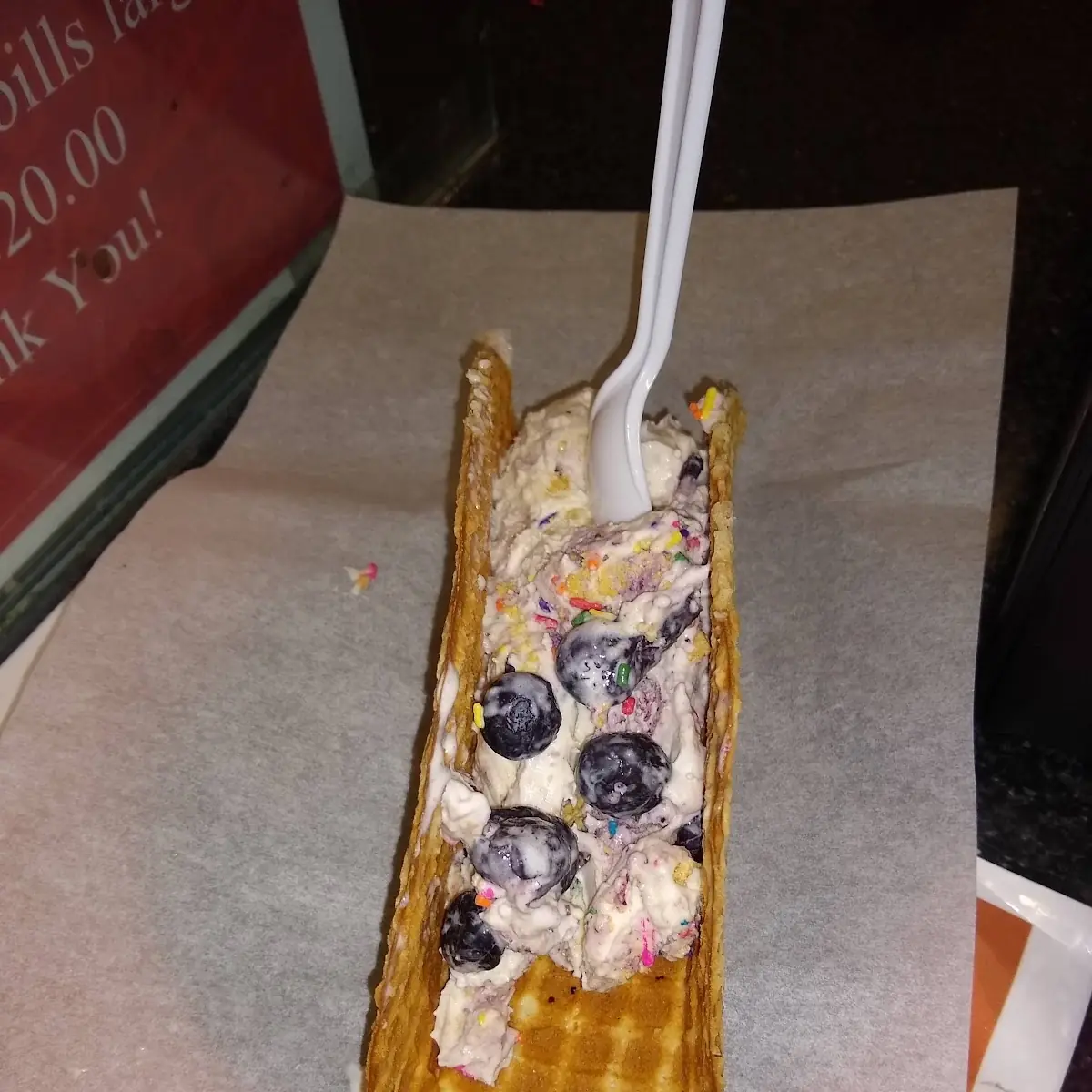 Taco Ice Cream Sandwich