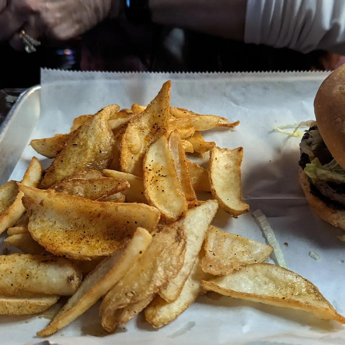 Burger with Fresh Cut Fries