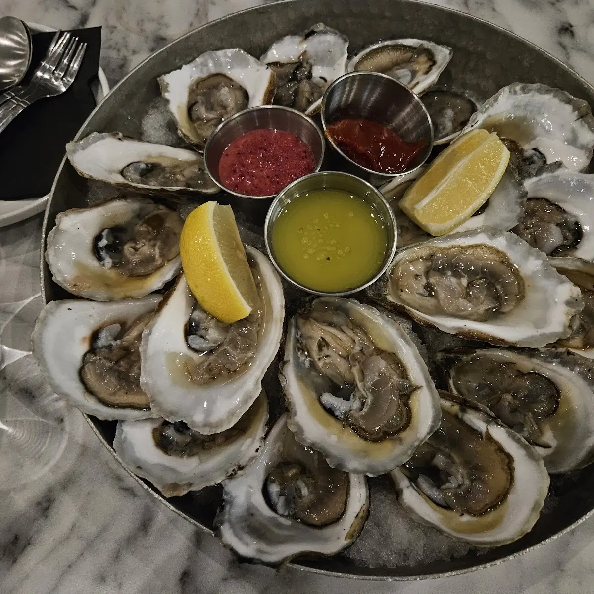 Oysters on the Half Shell