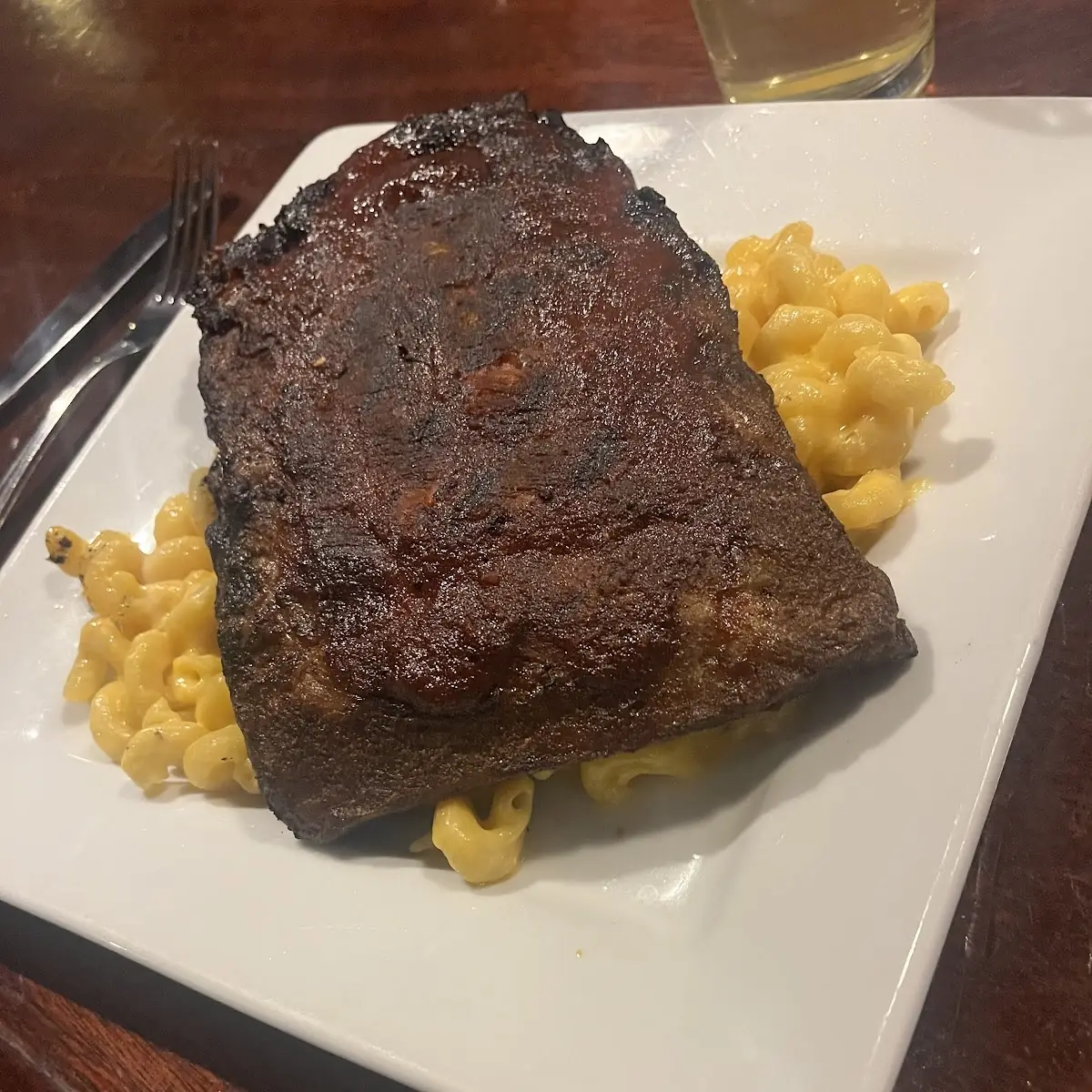 Pork Ribs Mac and Cheese