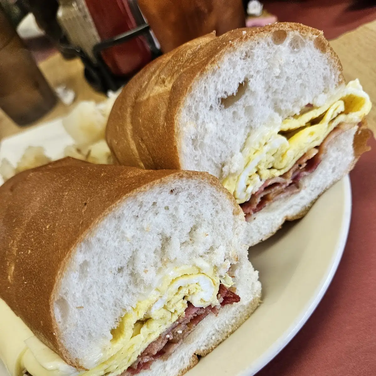 Bacon Egg Cheese Hoagie