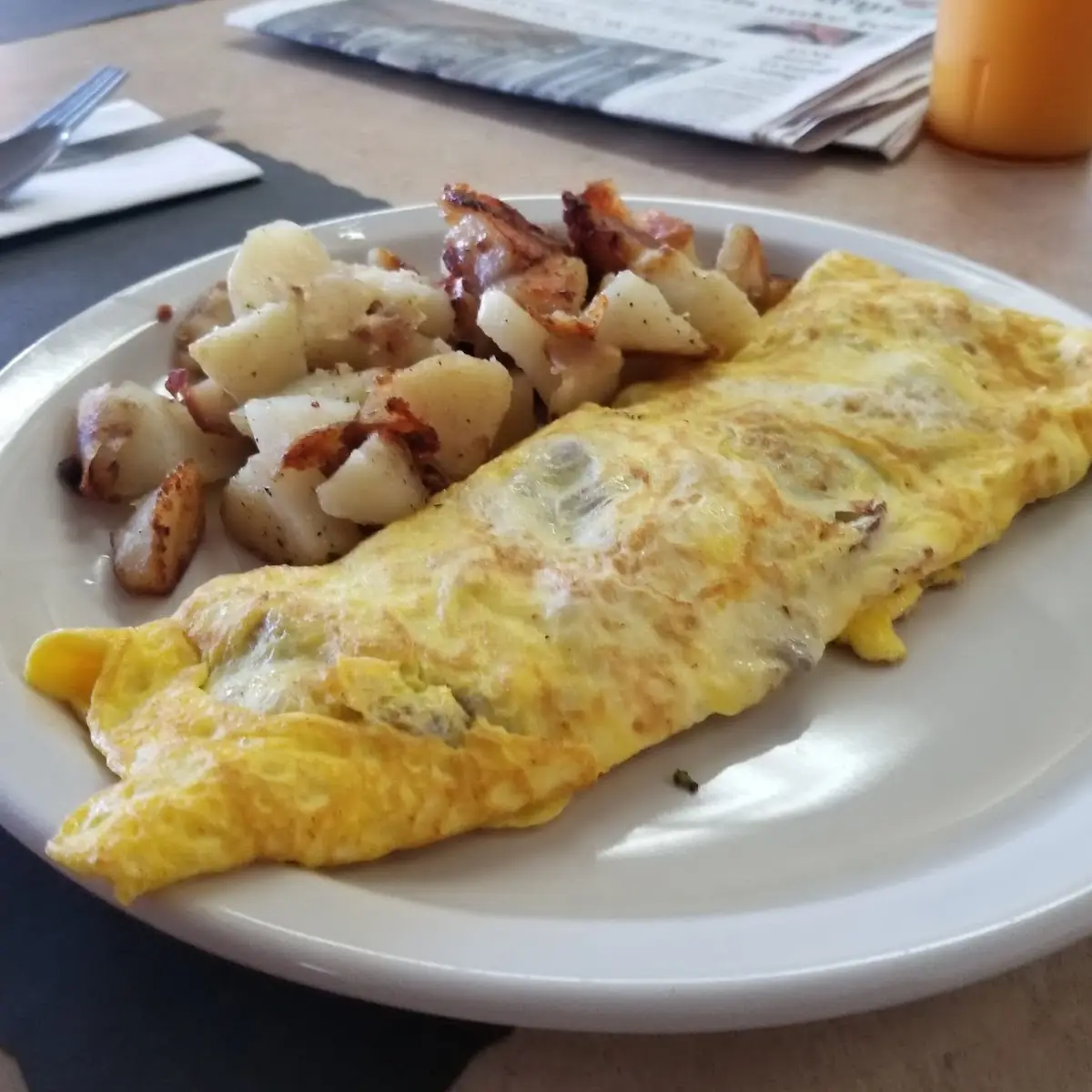 Ham and Cheese Omelette
