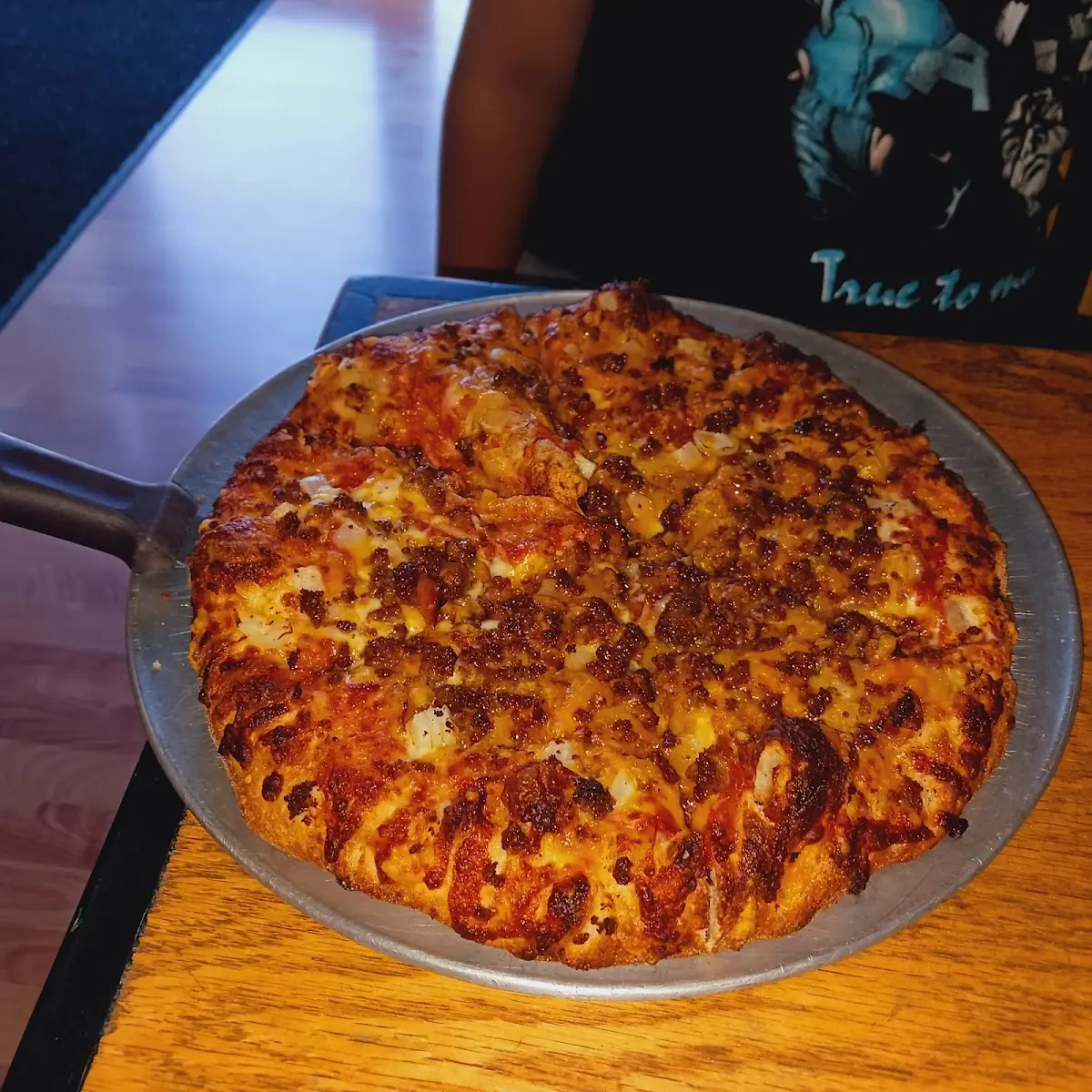 Cheese Burger Pizza