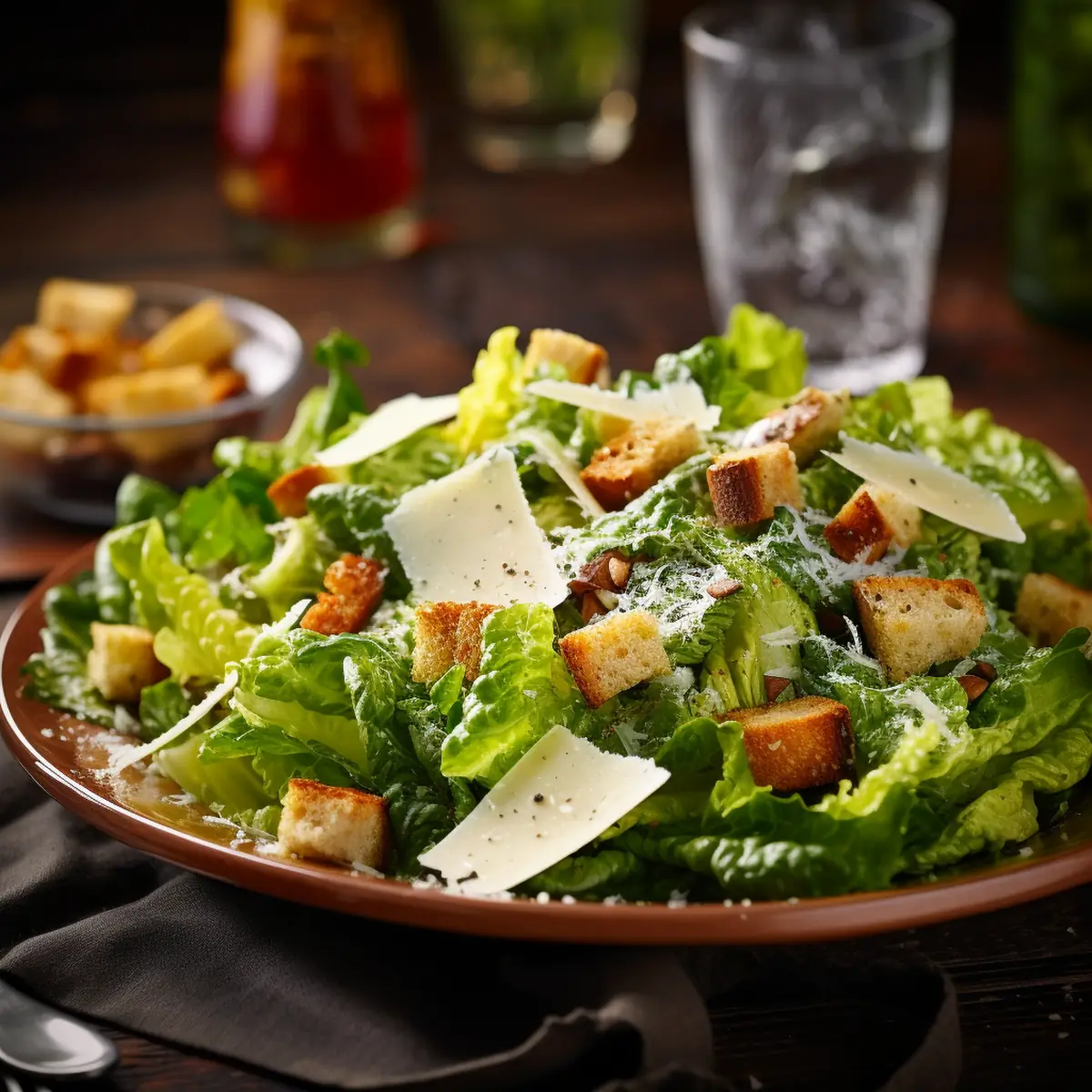 Ensalada Cesar-Caesar Salad