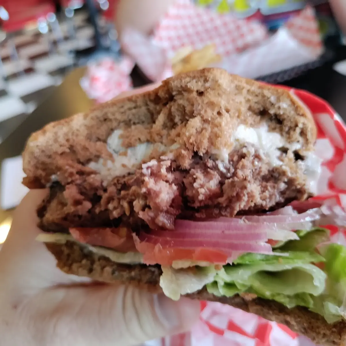 Blue Cheese Burger