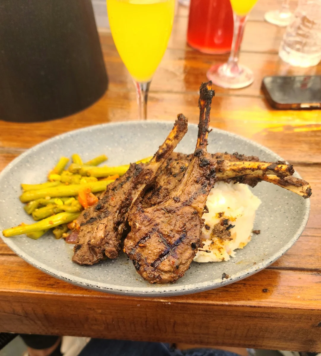 Lamb Chops & Eggs