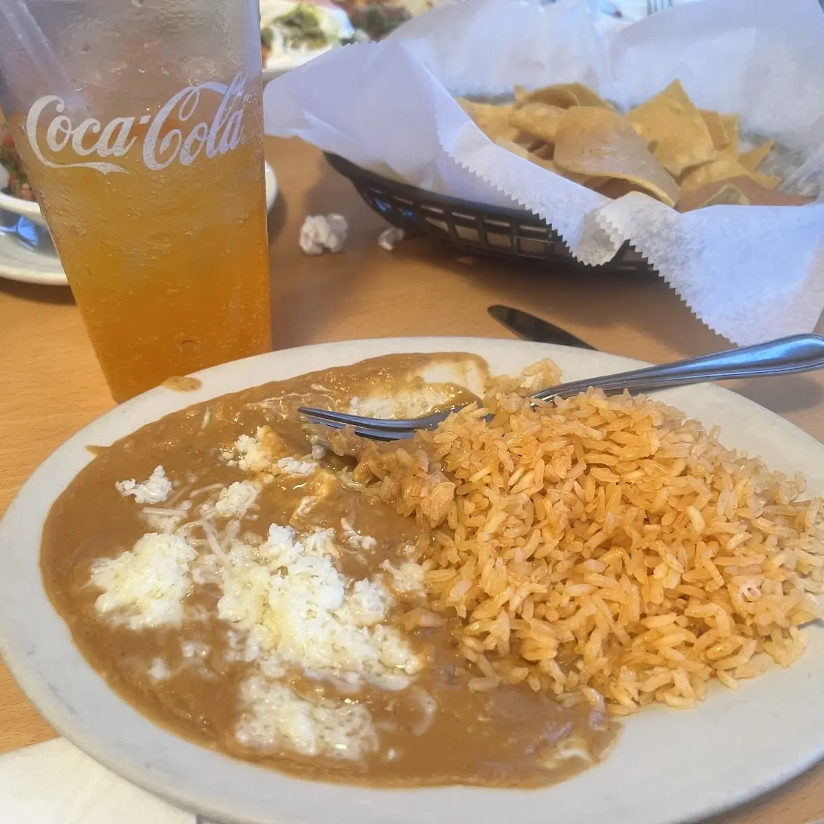 Taco Enchilada Plate