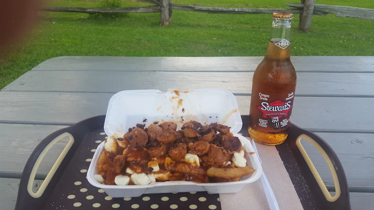 Poutine Merguez, Casse croute La halte gourmande
